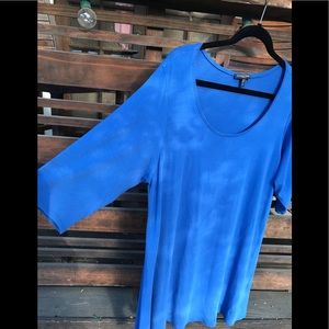 Eileen Fisher Blue Tunic Size 1X